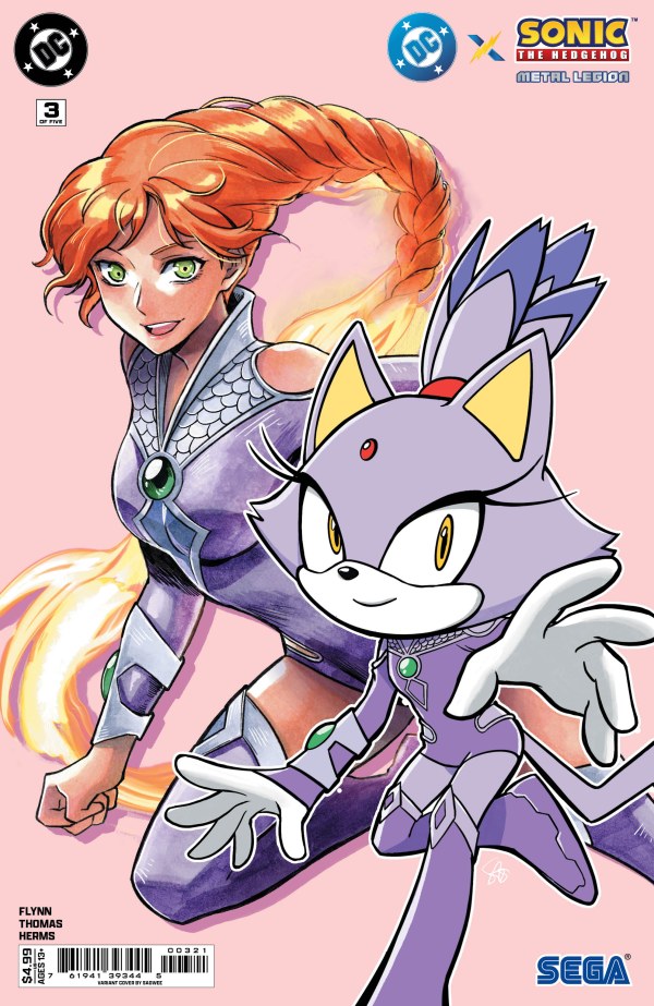 DC x Sonic the Hedgehog: Metal Legion #3 (Saowee Variant)