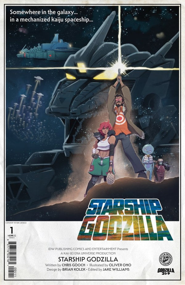 Starship Godzilla #1