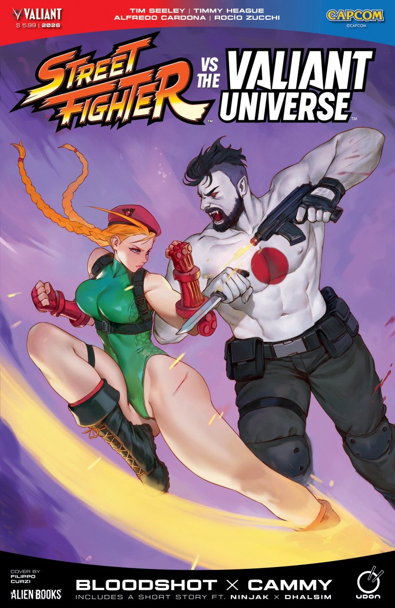 Street Fighter vs Valiant Universe #1