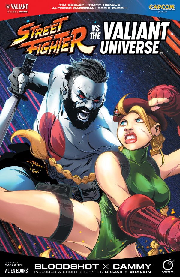 Street Fighter vs Valiant Universe #1