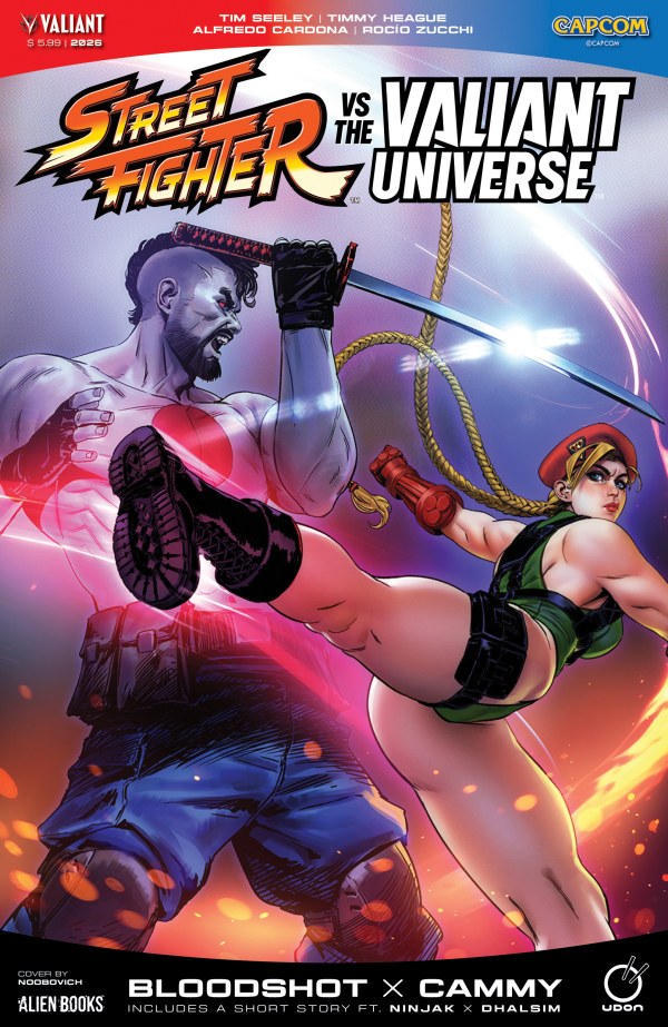 Street Fighter vs Valiant Universe #1