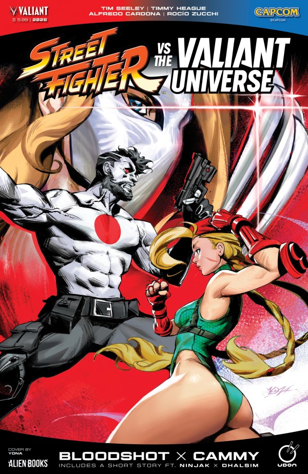 Street Fighter vs Valiant Universe #1