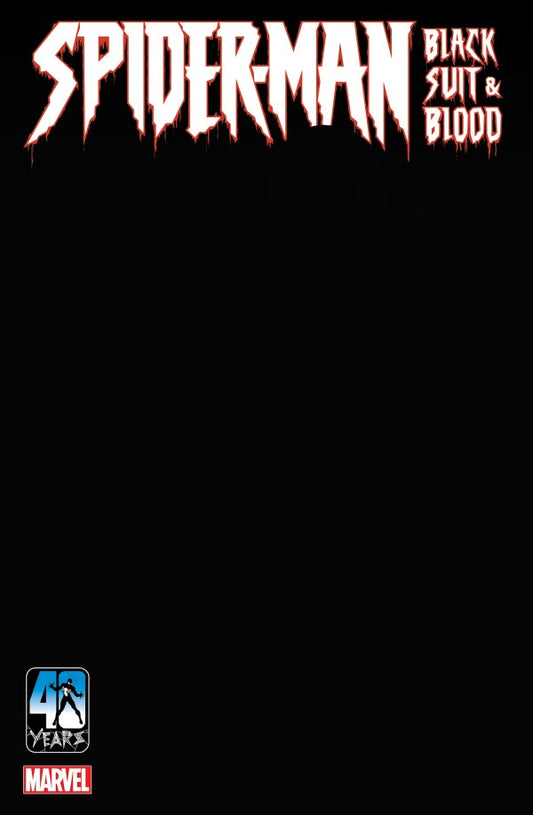 Spider-Man: Black Suit & Blood #1 (Blank Variant)