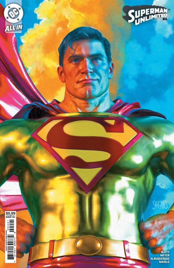 Superman Unlimited #4 (Mark Spears Variant)