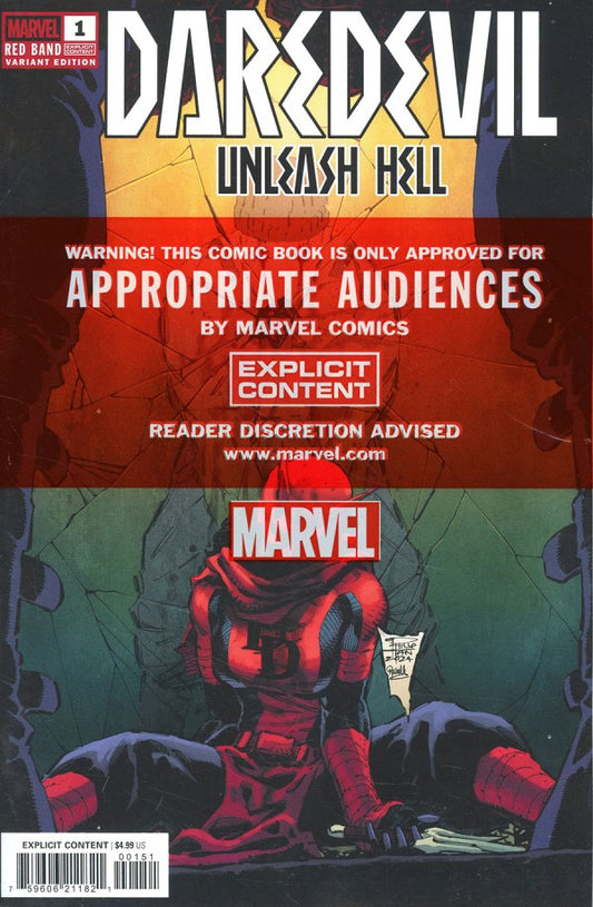 Daredevil: Unleash Hell - Red Band #1 (Philip Tan Variant)