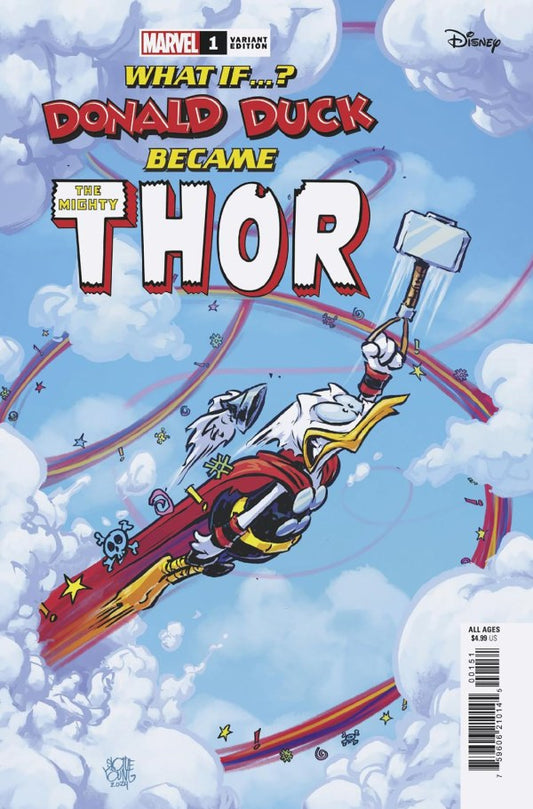 What If...? Donald Duck Became Thor #1 (Skottie Young Variant)