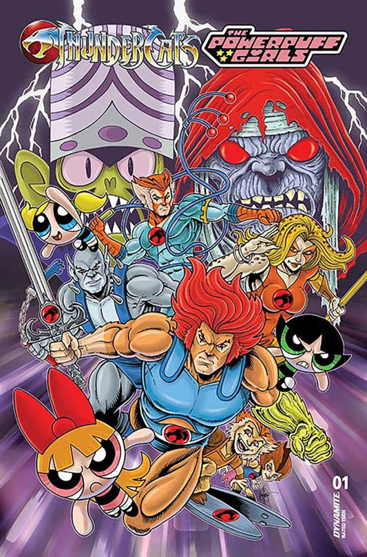 Thundercats/ Powerpuff Girls #1 (Ken Haeser Variant)