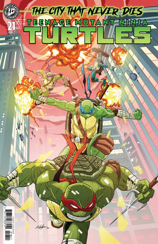 Teenage Mutant Ninja Turtles #21 (2024) Incentives