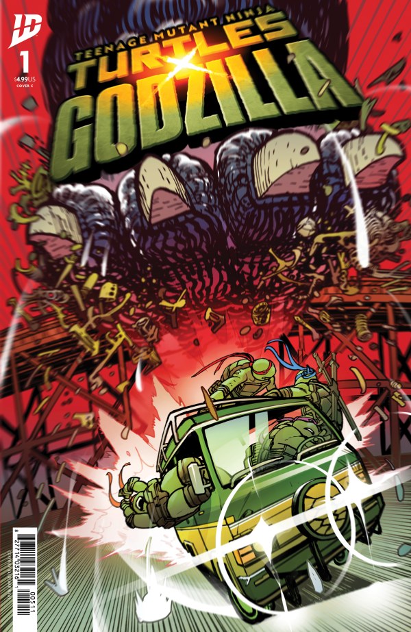 Teenage Mutant Ninja Turtles x Godzilla #1