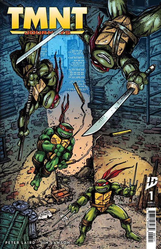 TMNT: Journeys #1 (Kevin Eastman Variant)