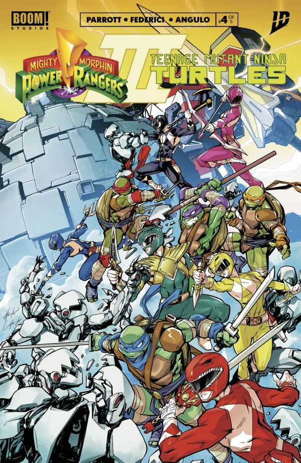 Mighty Morphin Power Rangers/Teenage Mutant Ninja Turtles III #4