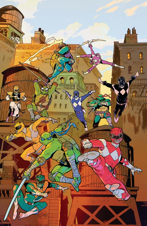 Mighty Morphin Power Rangers/Teenage Mutant Ninja Turtles III #5 (Incentives)