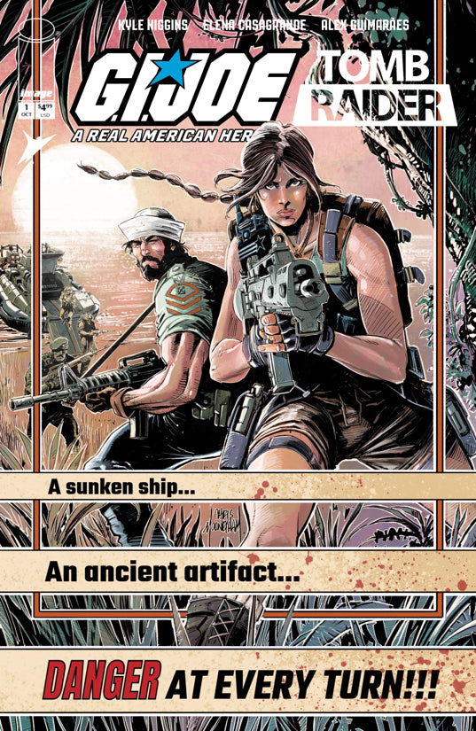 G.I. Joe: A Real American Hero/Tomb Raider #1 (1:25 Incentive)