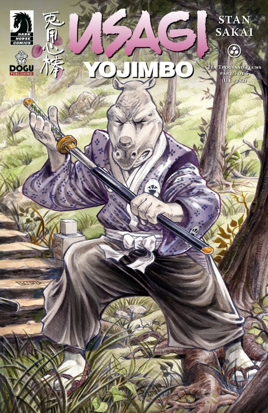 Usagi Yojimbo: Ten Thousand Plums #3 (Esau & Isaac Escorza Variant)