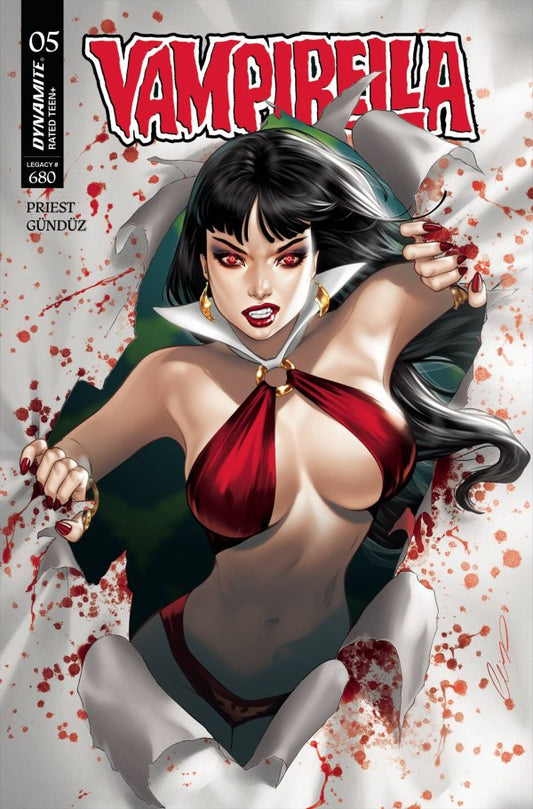 Vampirella #5 (2025) Elias Chatzoudis Variant