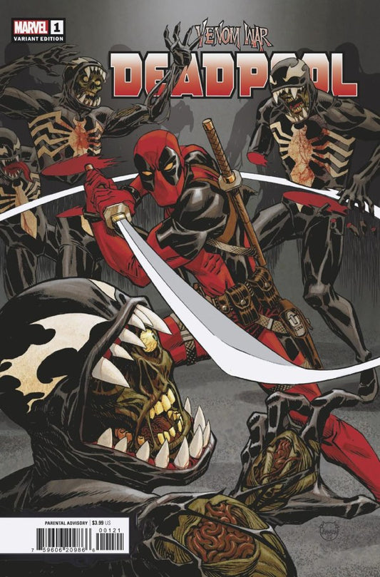 Venom War: Deadpool #1 (Dave Johnson Variant)