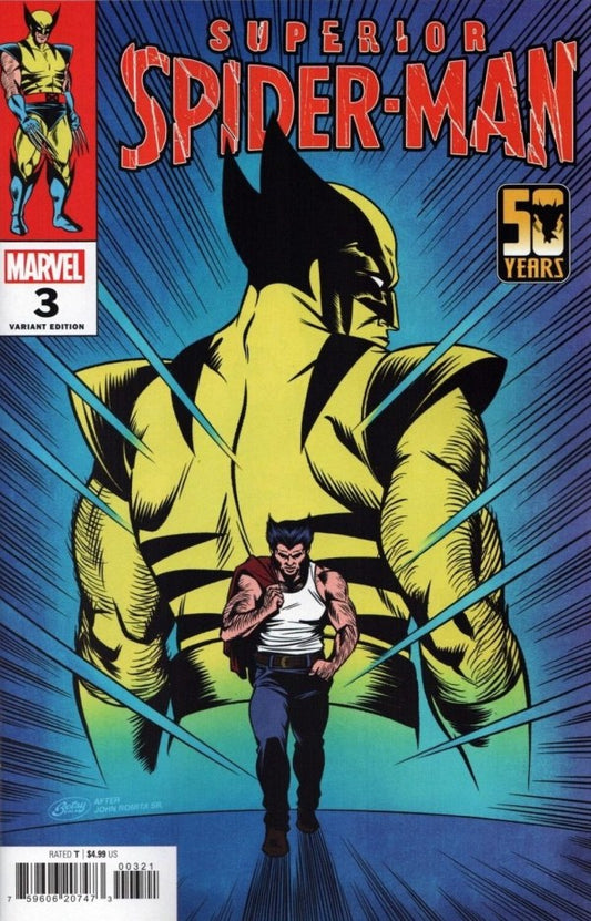 Superior Spider-Man #3 (Wolverine Homage Variant)