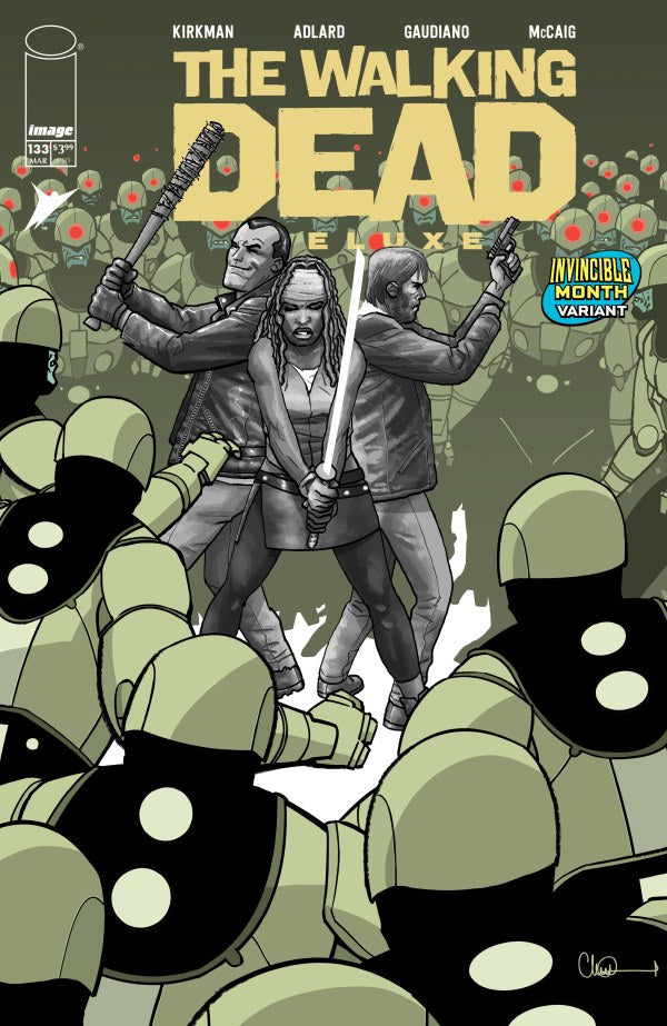 Walking Dead Deluxe #133 (Invincible Team-Up Variant)