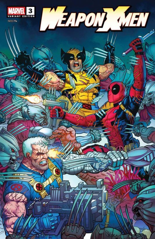 Weapon X-Men #3 (2025) Steve Skroce Variant