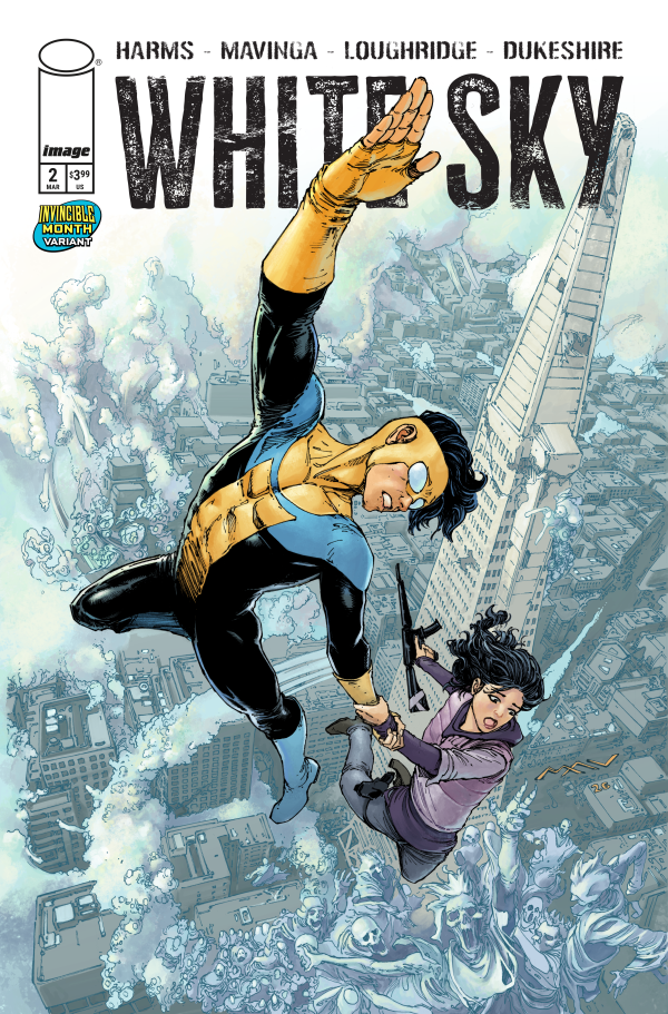 White Sky #2 (Invincible Team-Up Variant)