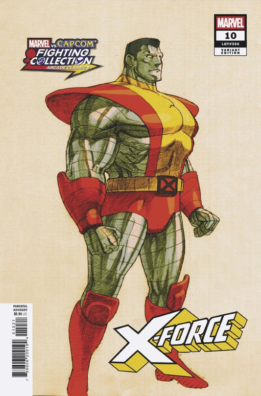 X-Force #10 (2024) Marvel vs Capcom Variant